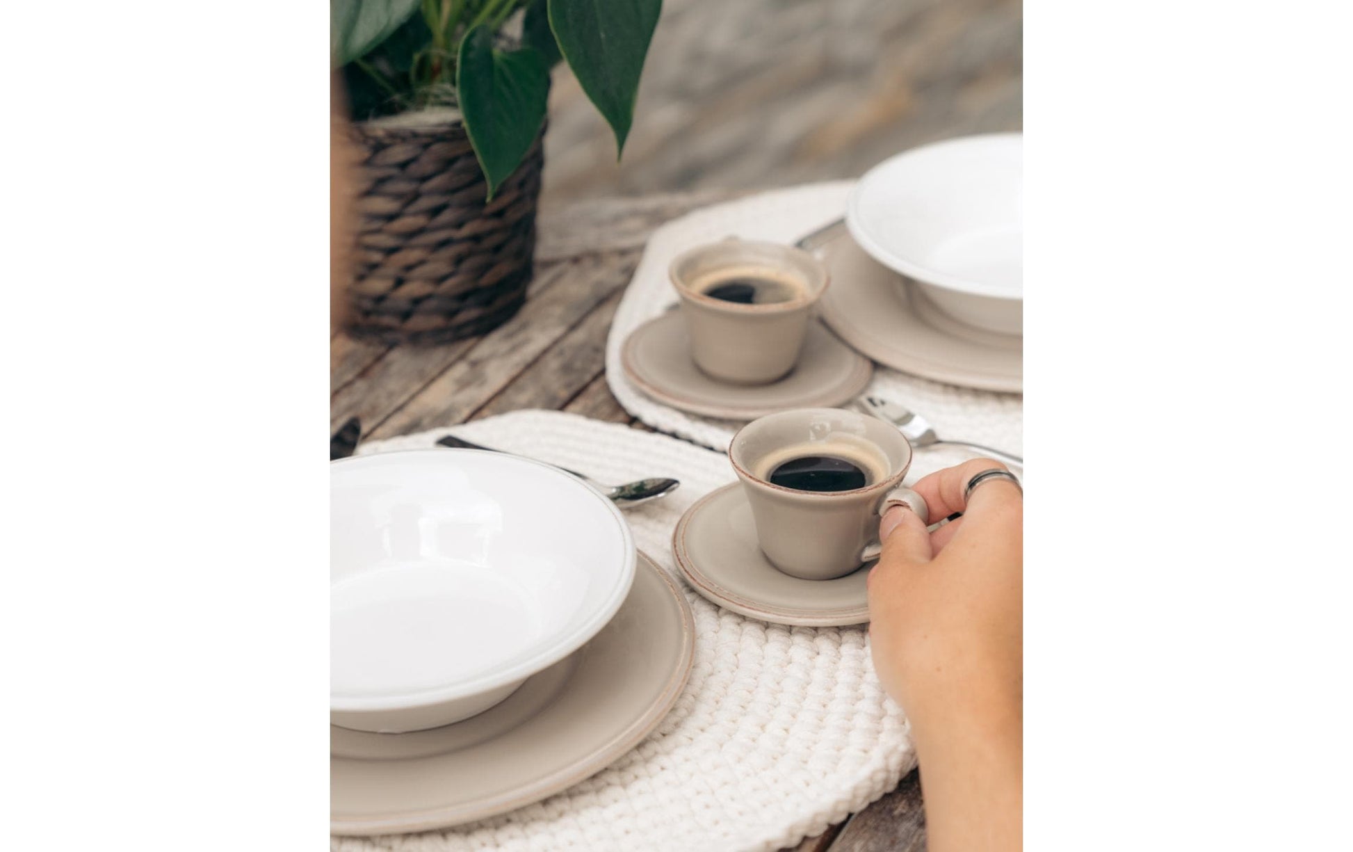 lalana Ribbon Pura Textilgarn Beige – 200 g, 95 m, 80% Baumwolle/20% Polyester