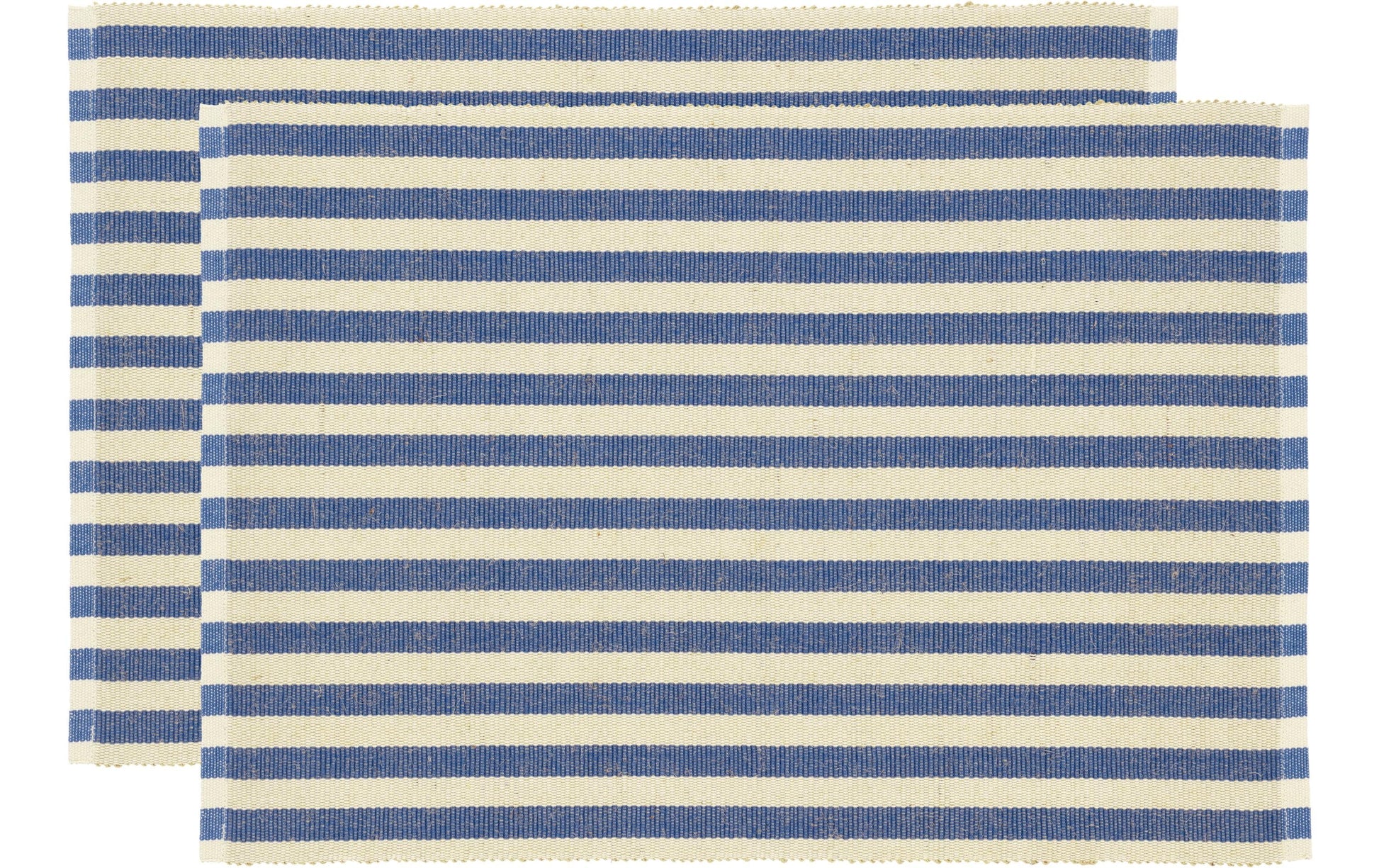 Södahl Tischset – Baumwolle/Jute, Streifenmuster, 48 × 33 cm – 2er-Set
