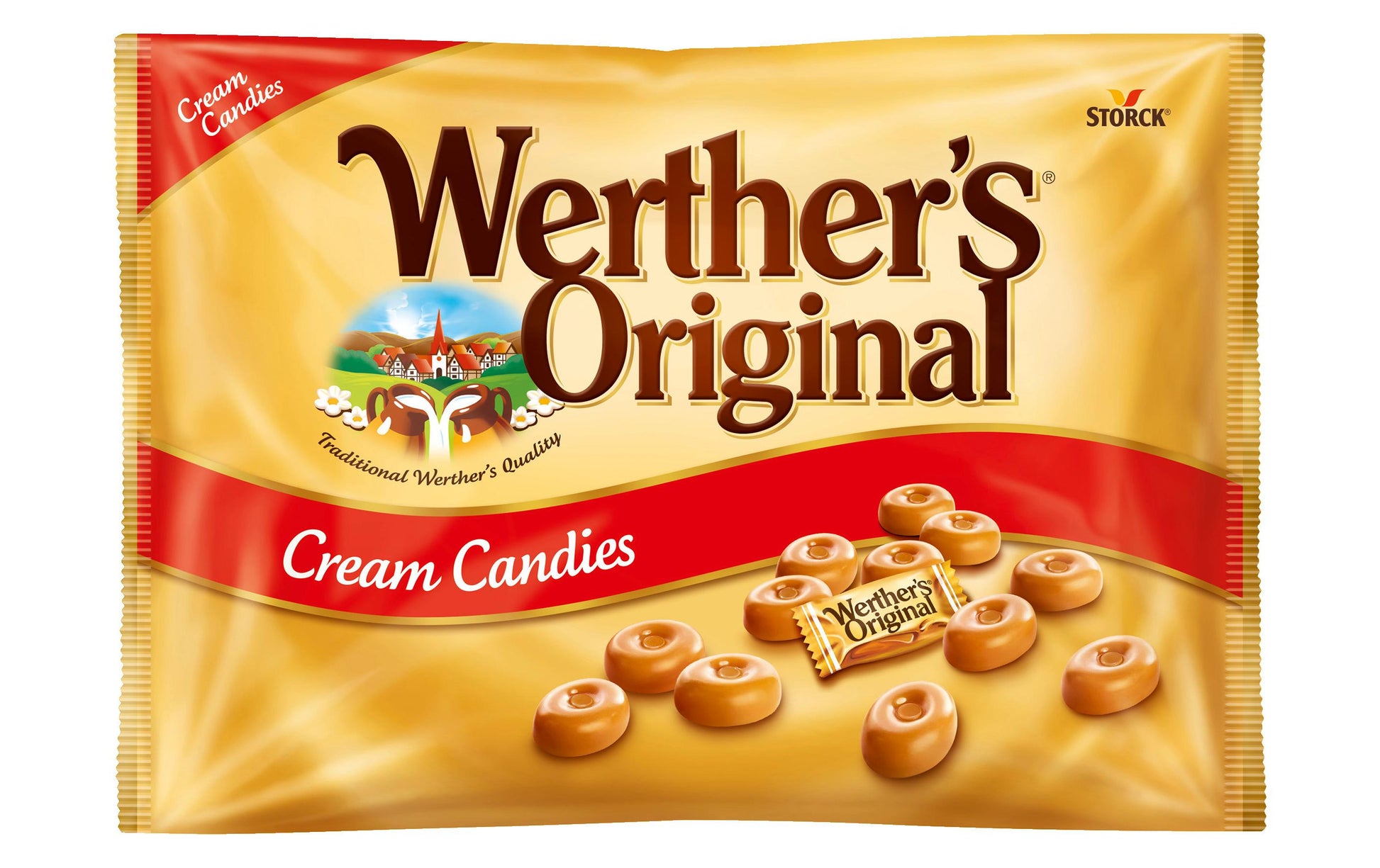 STORCK Werther's Original Lutschbonbons – Rahm – 1 kg