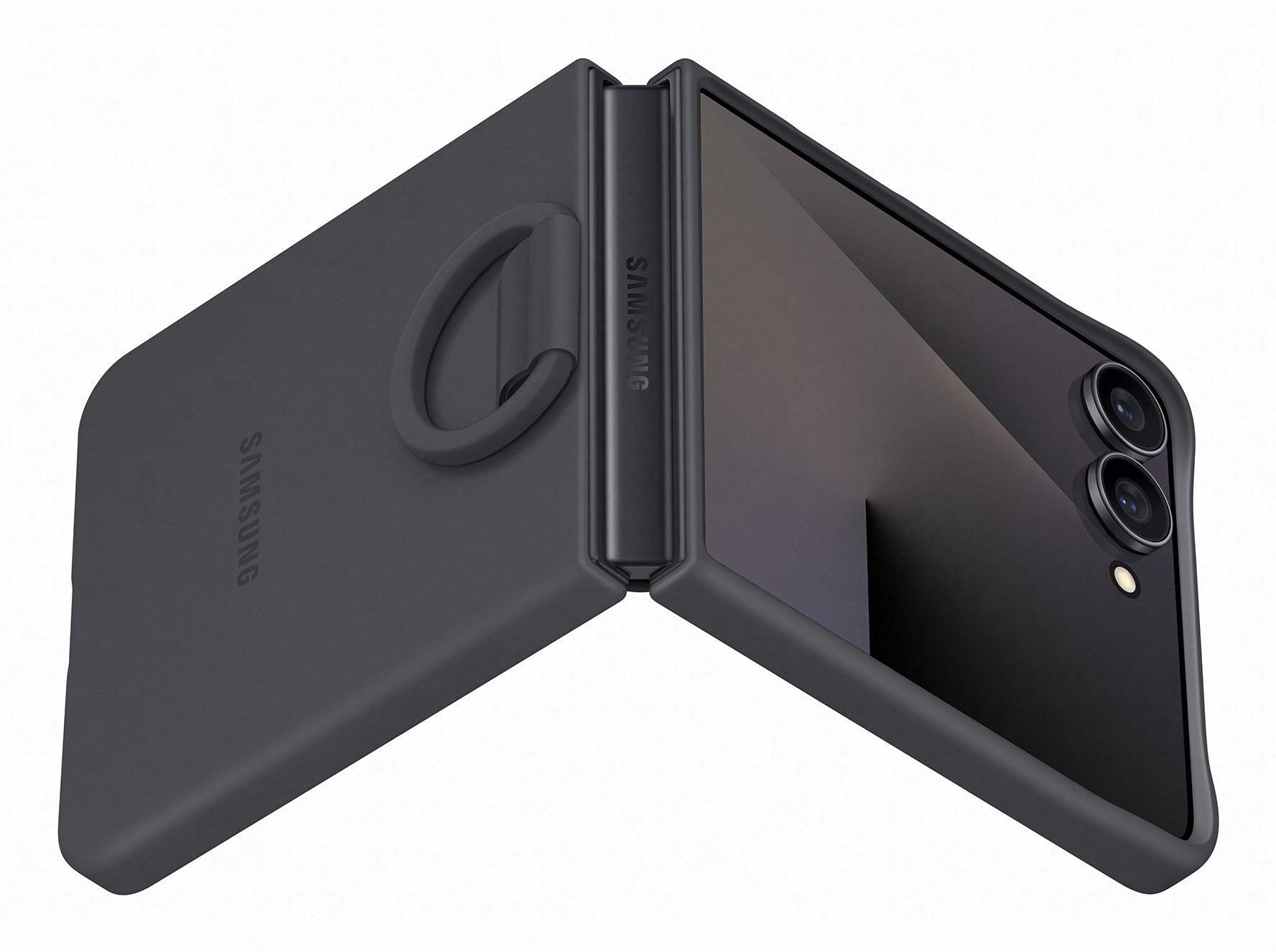 Samsung Backcover – für Samsung (bis 6,85"), Silikon, Schwarz
