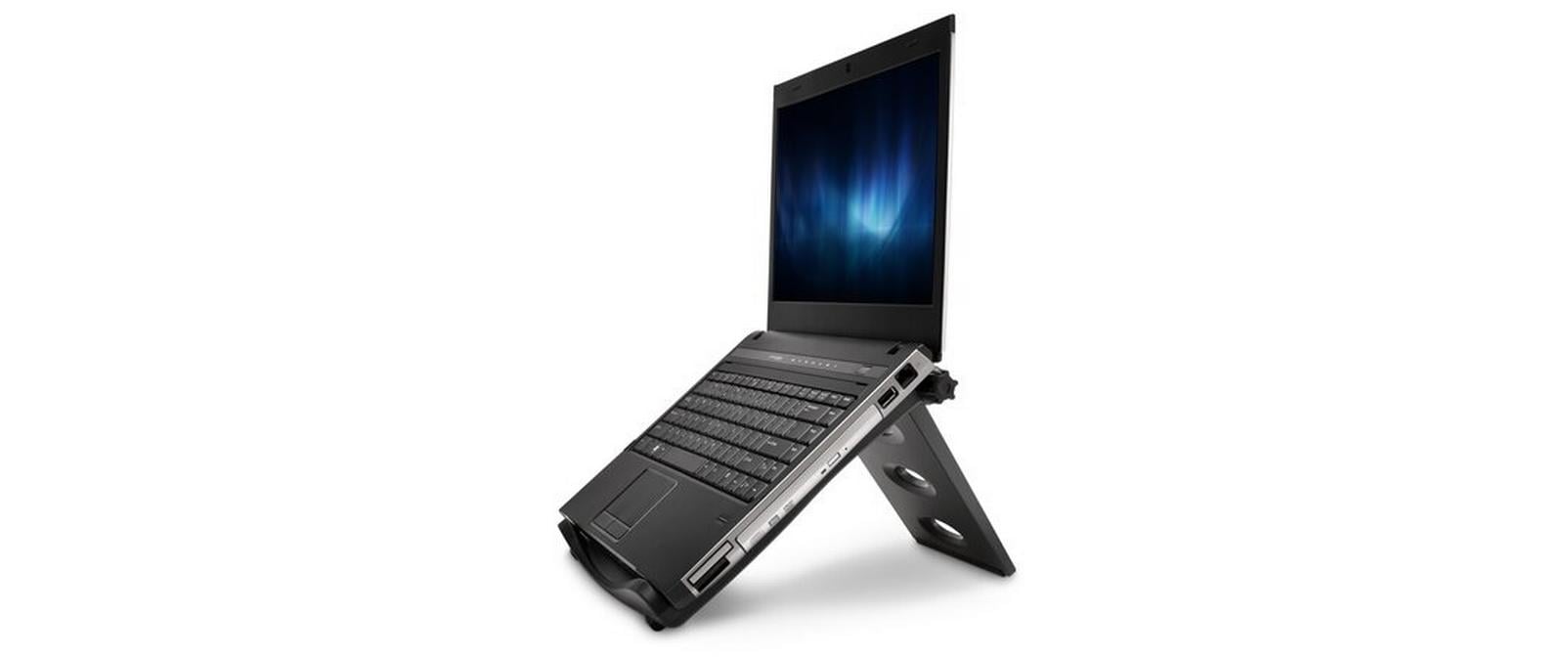 Kensington Laptop-Ständer – bis 17", faltbar, höhenverstellbar – Schwarz