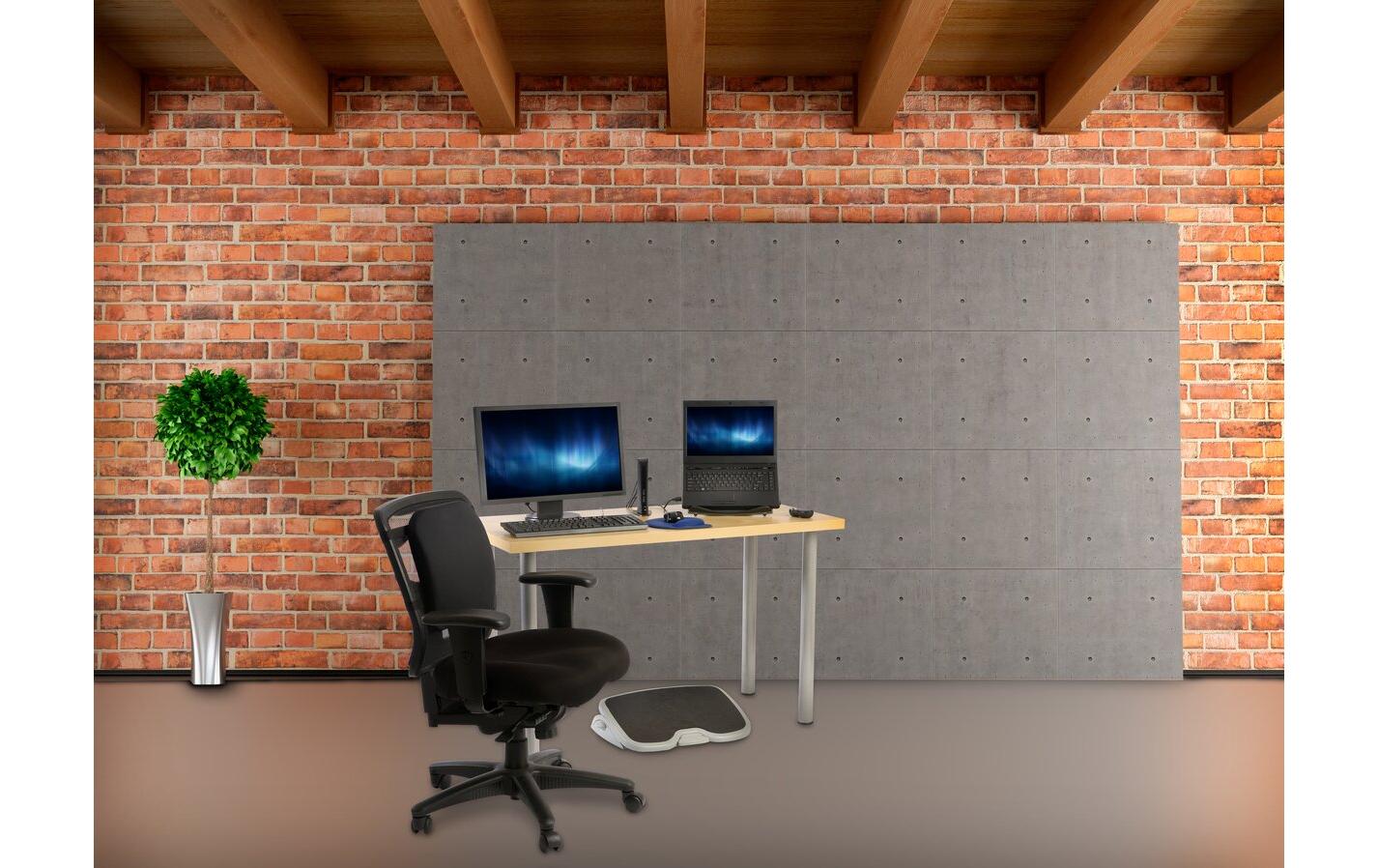 Kensington Pro Fit Ergonomische Maus – kabelgebunden, USB-A, beidhändig, Daumentaste, schwarz