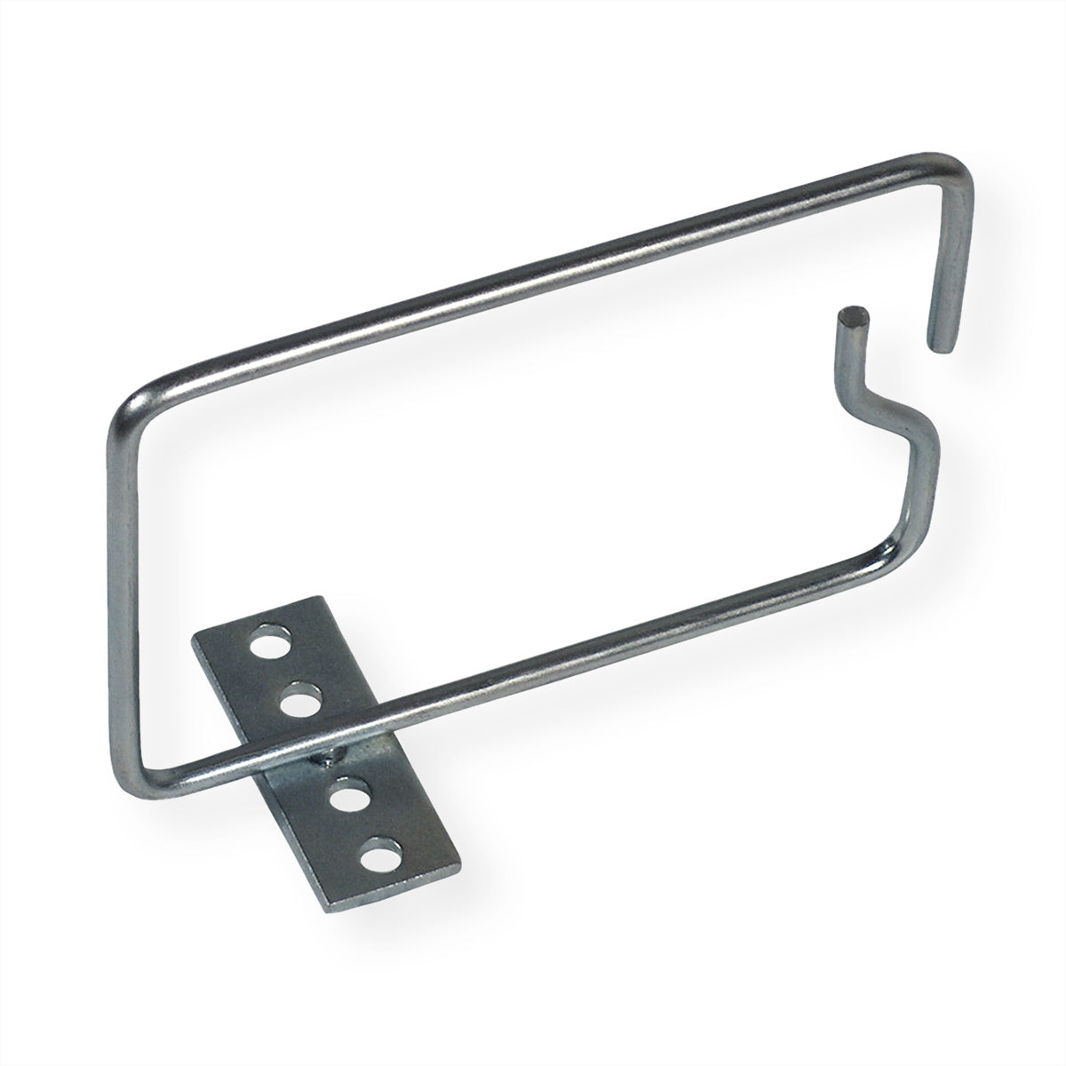 Conteg Kabelöse, 140×100 mm, 10 St., Silber, für 19"-Vertikalprofile