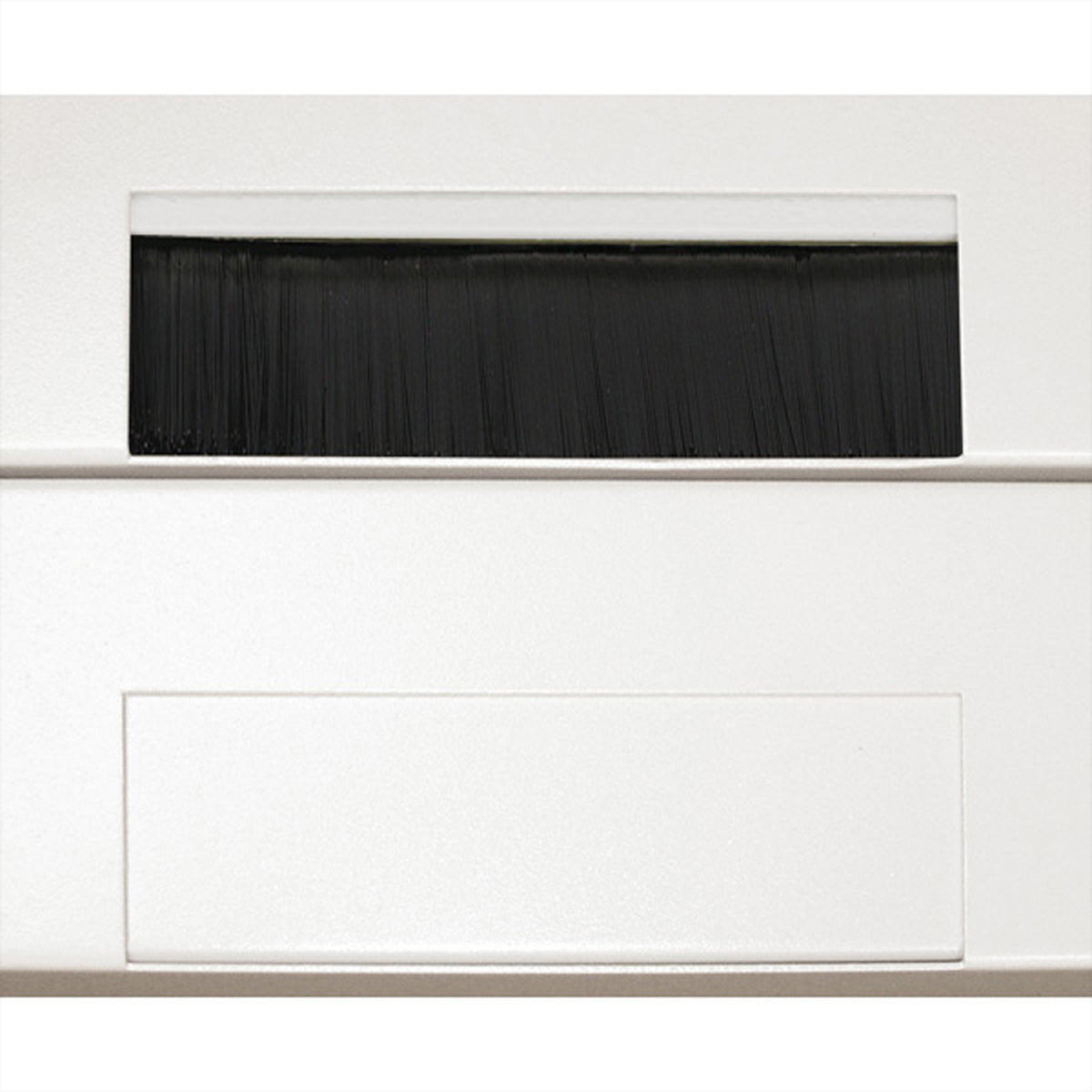 Conteg 19" Rangierpanel Abdeckung mit Bürstenleiste, 150×56 mm – für RON/ROD/RUN/RUD/REN – schwarz