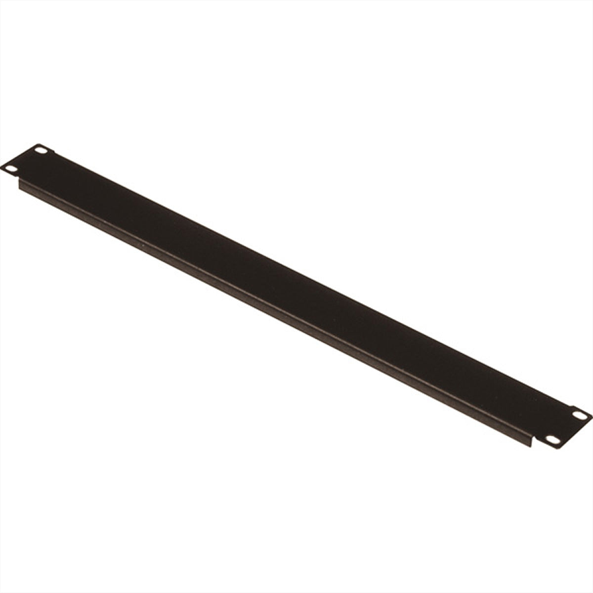 Conteg 19" Blindblende 1U – Blindblende – 19" Rack, 1U, RAL 9005, Schwarz