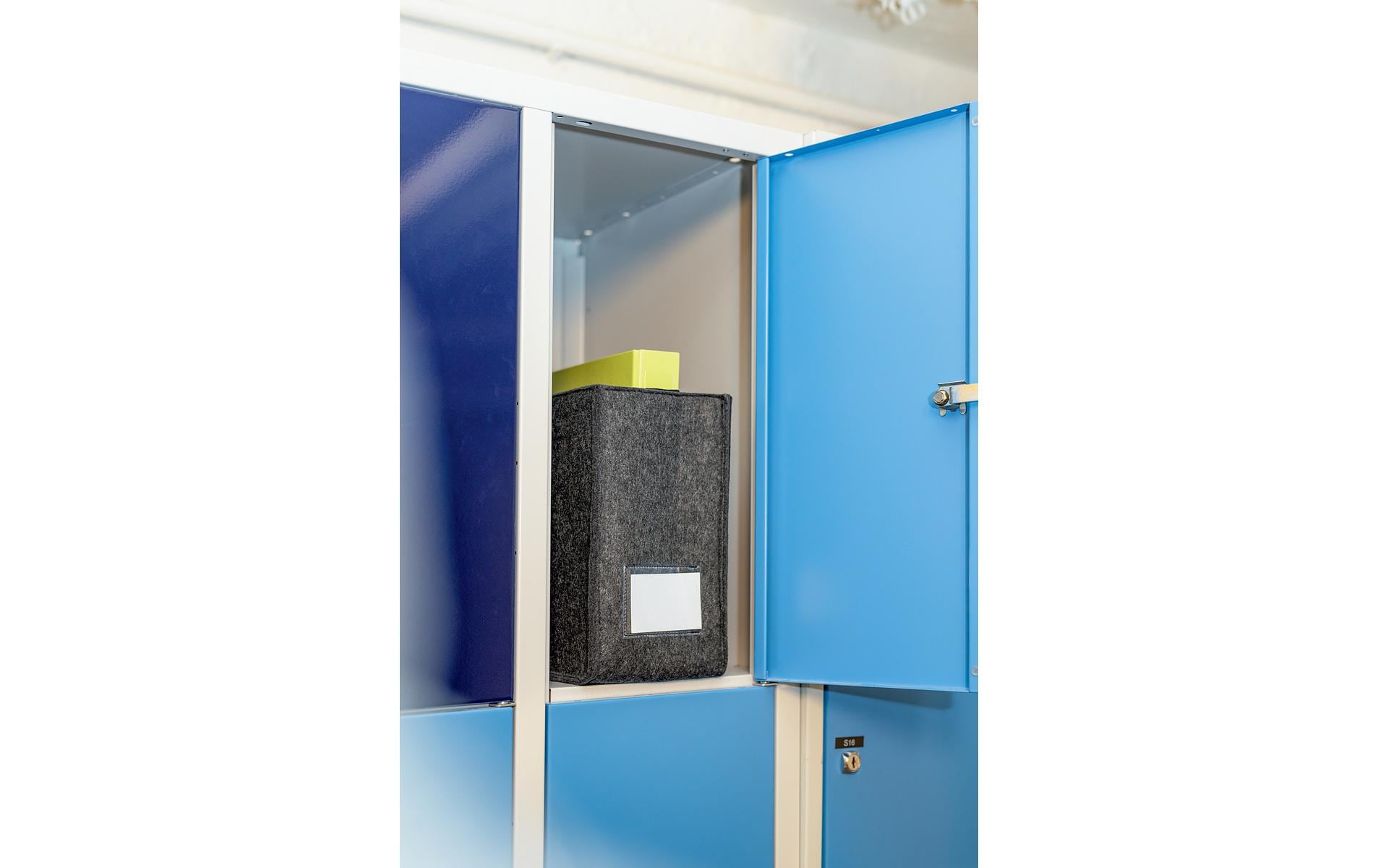 Sigel Desk-Sharing-Tasche – für Notebooks bis 14", Filz, Grau