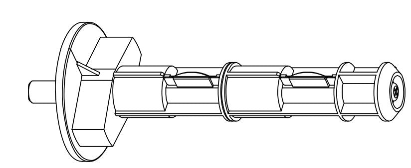 Datamax O'Neil Rollen-Kit – für I-4206/I-4208/I-4308 und andere, DPR15-2768-11