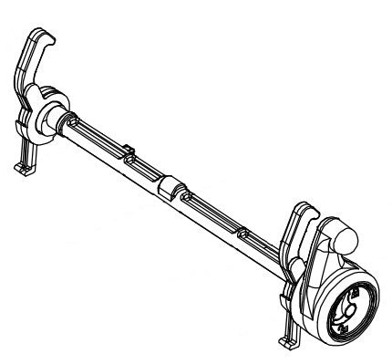 Datamax O'Neil Halterung – für H-8308X, DPR15-3049-03