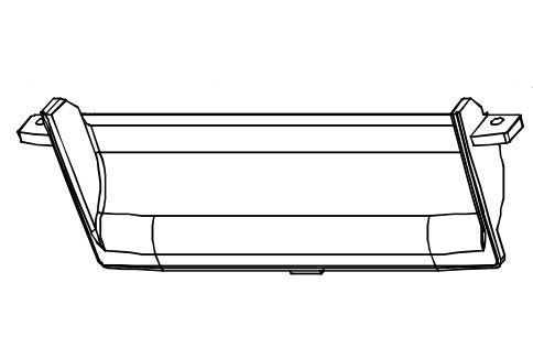 Datamax O'Neil Frontabdeckung (DPR16-3252-01) – für E-4204B, E-4304B, E-4205A und andere