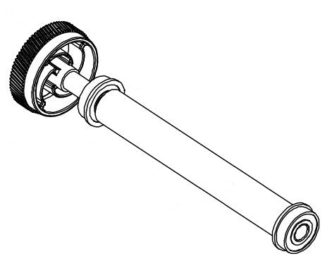 Datamax O'Neil Rollen-Kit, 2er-Pack – für H-6210/H-6308/H-6212X und andere, ROL15-3058-12
