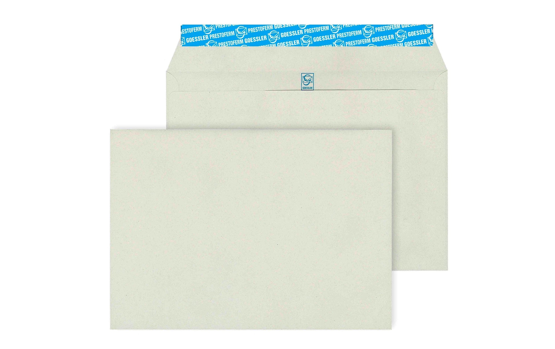 Goessler Couvert C5, ohne Fenster, selbstklebend, grau, 80 g/m² – 500 Stk.