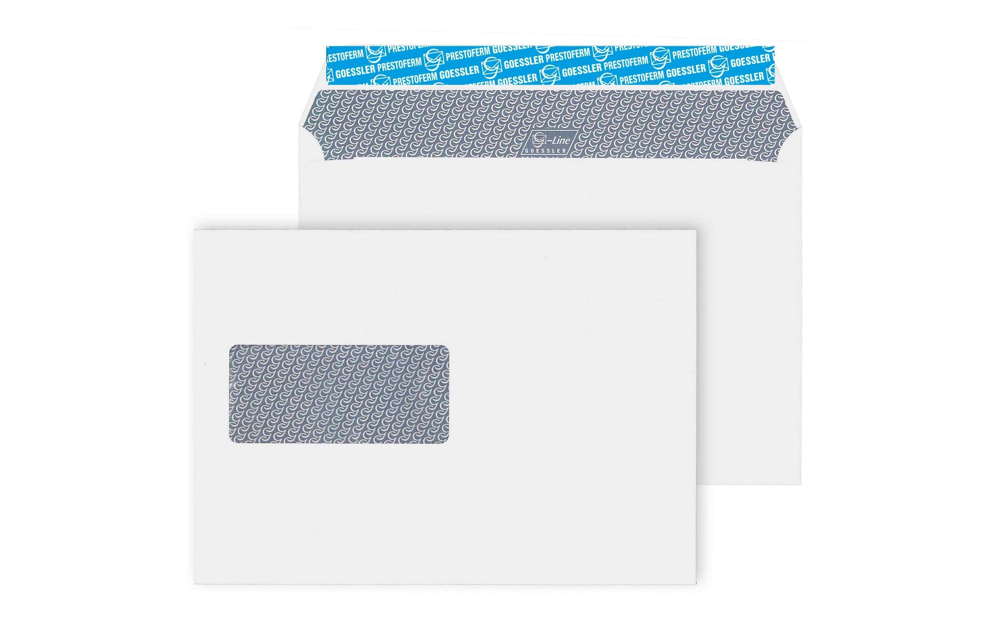 Goessler Couvert C5, Fenster links, weiss, 100 g/m² – 500 Stk.