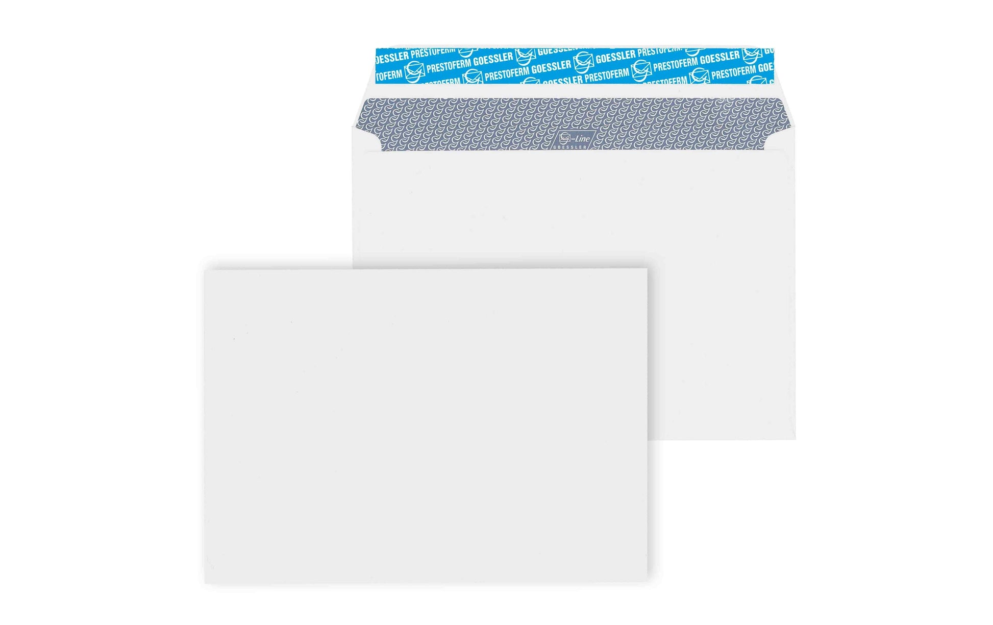Goessler Couvert B5, ohne Fenster, selbstklebend, weiss, 100 g/m² – 500 Stk.