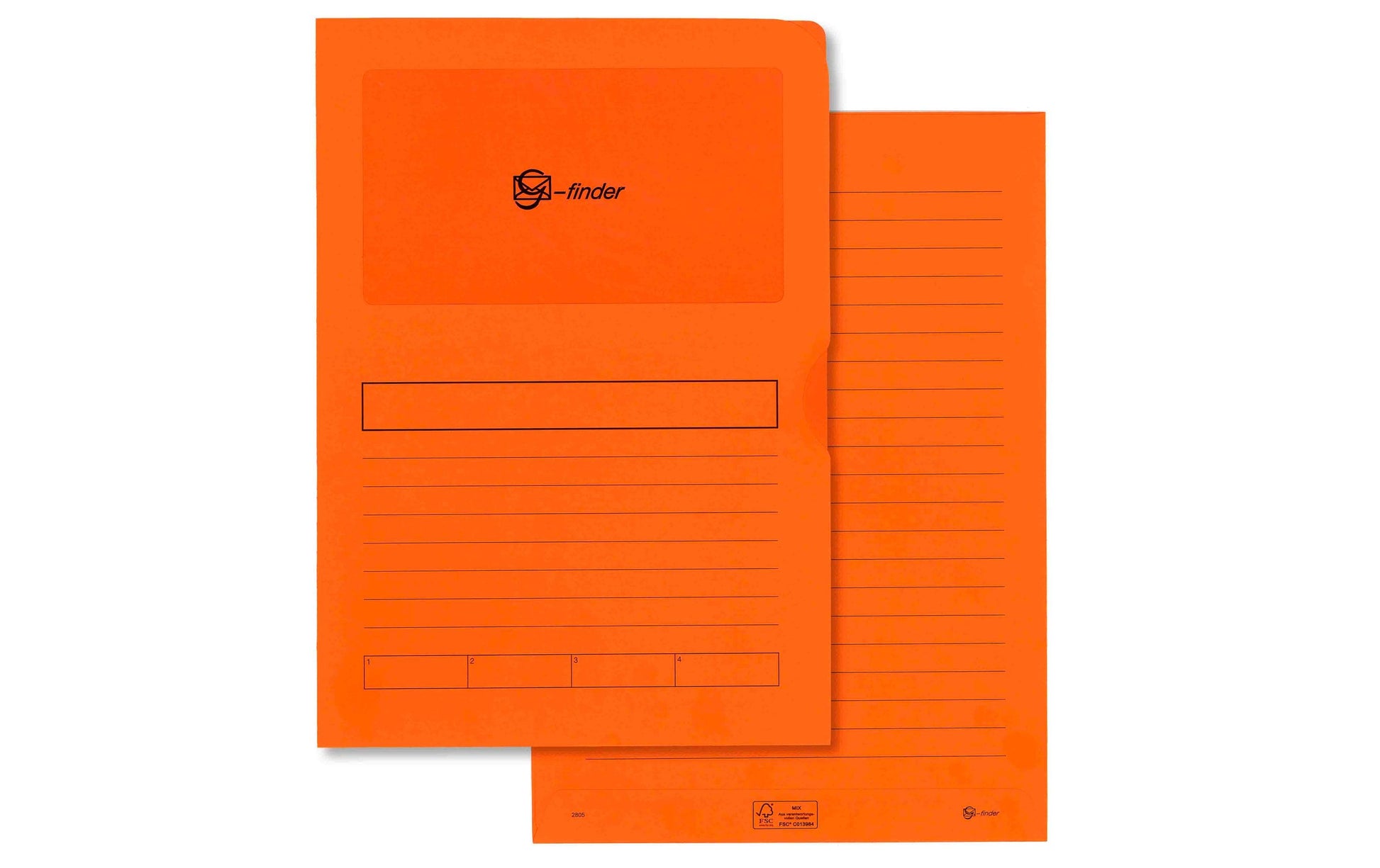 Goessler Sammelmappe, für A4, Papier, intensivorange