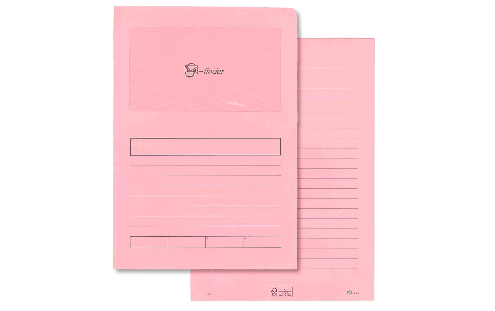 Goessler Sammelmappe für A4, Papier, Rosa