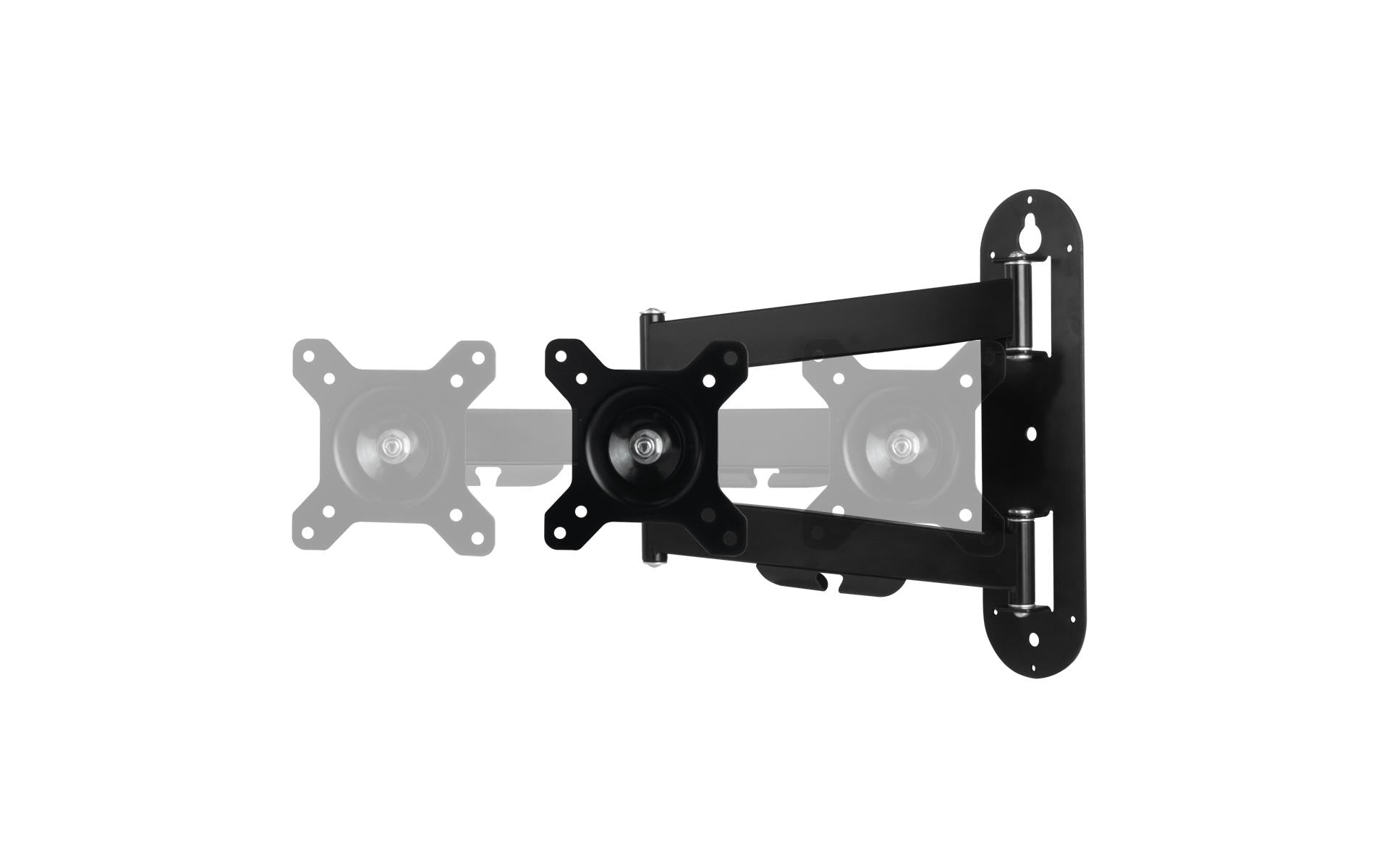 ARCTIC W1C – Monitor-Wandhalterung – 1 Monitor – bis 49" – VESA 75×75/100×100 mm – bis 18 kg/Monitor
