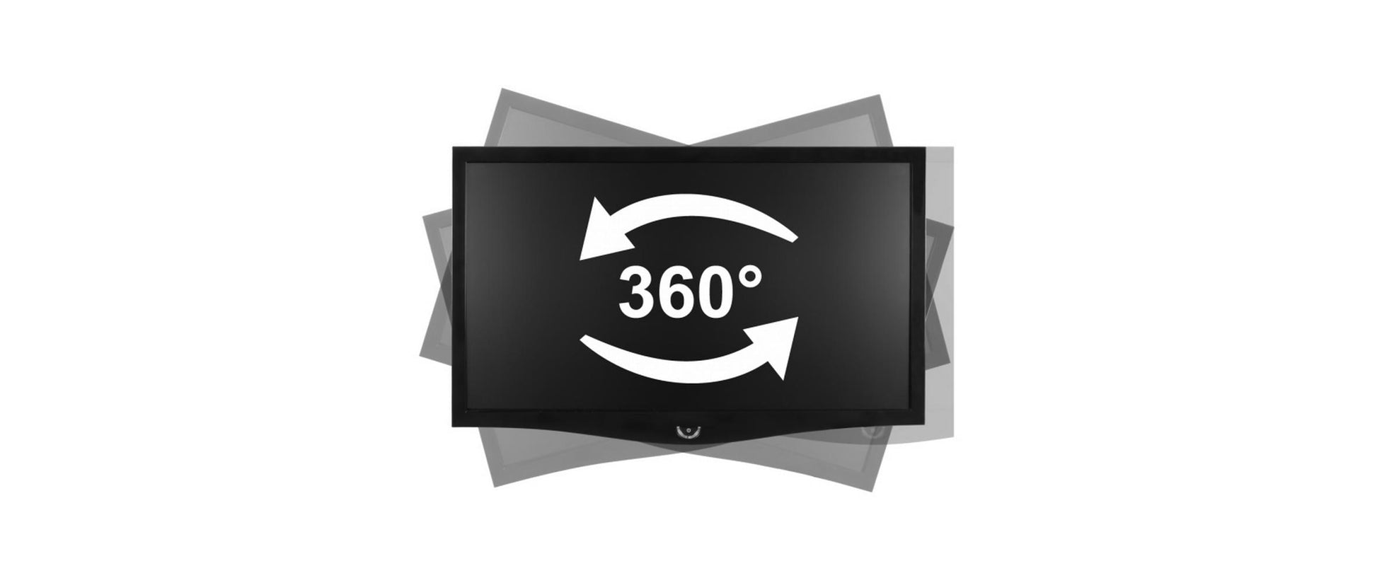 ARCTIC Monitor-Wandhalterung – 1 Monitor – 13–43" – VESA 75×75/100×100 mm – bis 20 kg/Monitor – neigbar
