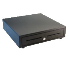 apg Solutions VB420-BL1616-B5 – Kassenschublade, 4 Scheine/8 Münzen, 415 × 412 × 102 mm, Schwarz