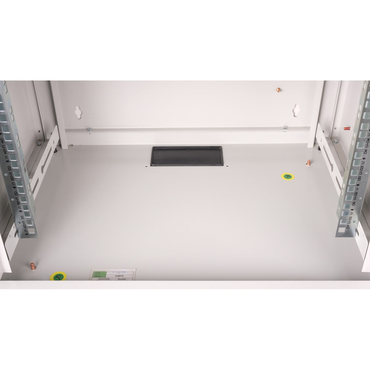 ROLINE Pro – 19" Wandverteiler 7U, IP20, abschliessbar, 600 × 450 × 418 mm, lichtgrau