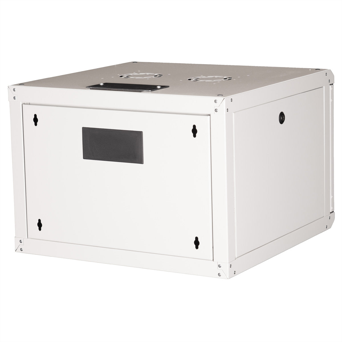 ROLINE Pro – 19" Wandverteiler 7U, IP20, abschliessbar, 600 × 600 × 418 mm, lichtgrau