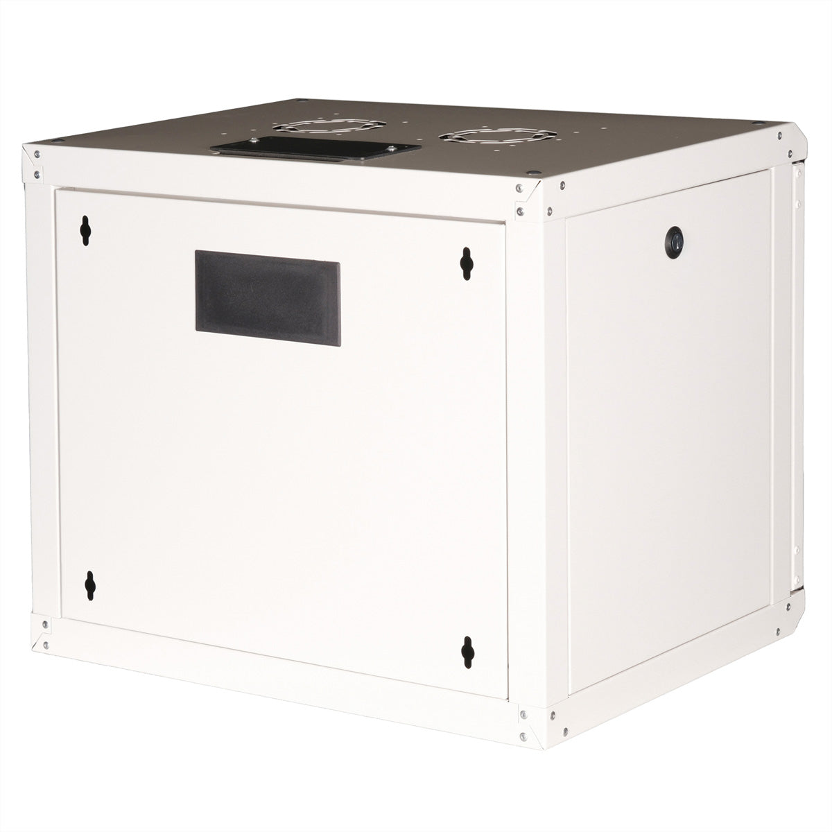ROLINE Pro 9 – 19" Wandverteiler 9U, IP20, abschliessbar, 600 × 450 × 505 mm, lichtgrau, Stahl
