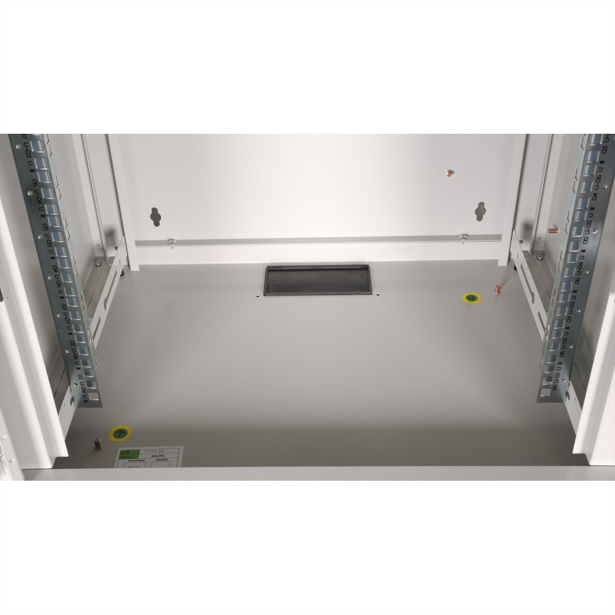 ROLINE Pro 9 – 19" Wandverteiler 9U, IP20, abschliessbar, 600 × 450 × 505 mm, lichtgrau, Stahl
