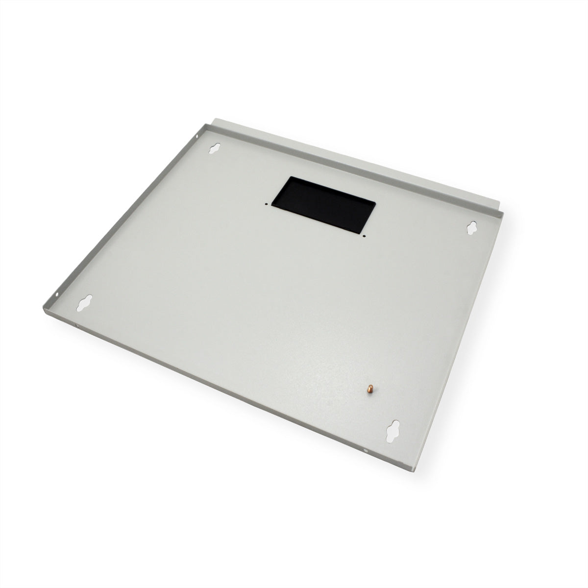 ROLINE Pro – 19" Wandverteiler 9U, IP20, abschliessbar, 600 × 600 × 505 mm, lichtgrau, Stahl