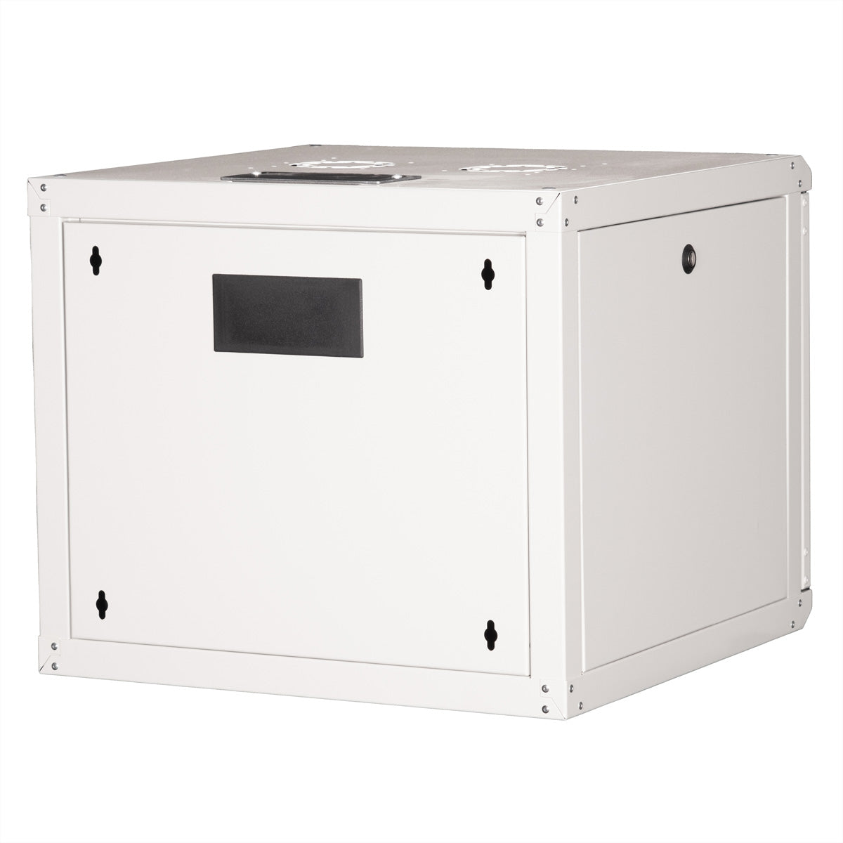 ROLINE Pro – 19" Wandverteiler 9U, IP20, abschliessbar, 600 × 600 × 505 mm, lichtgrau, Stahl