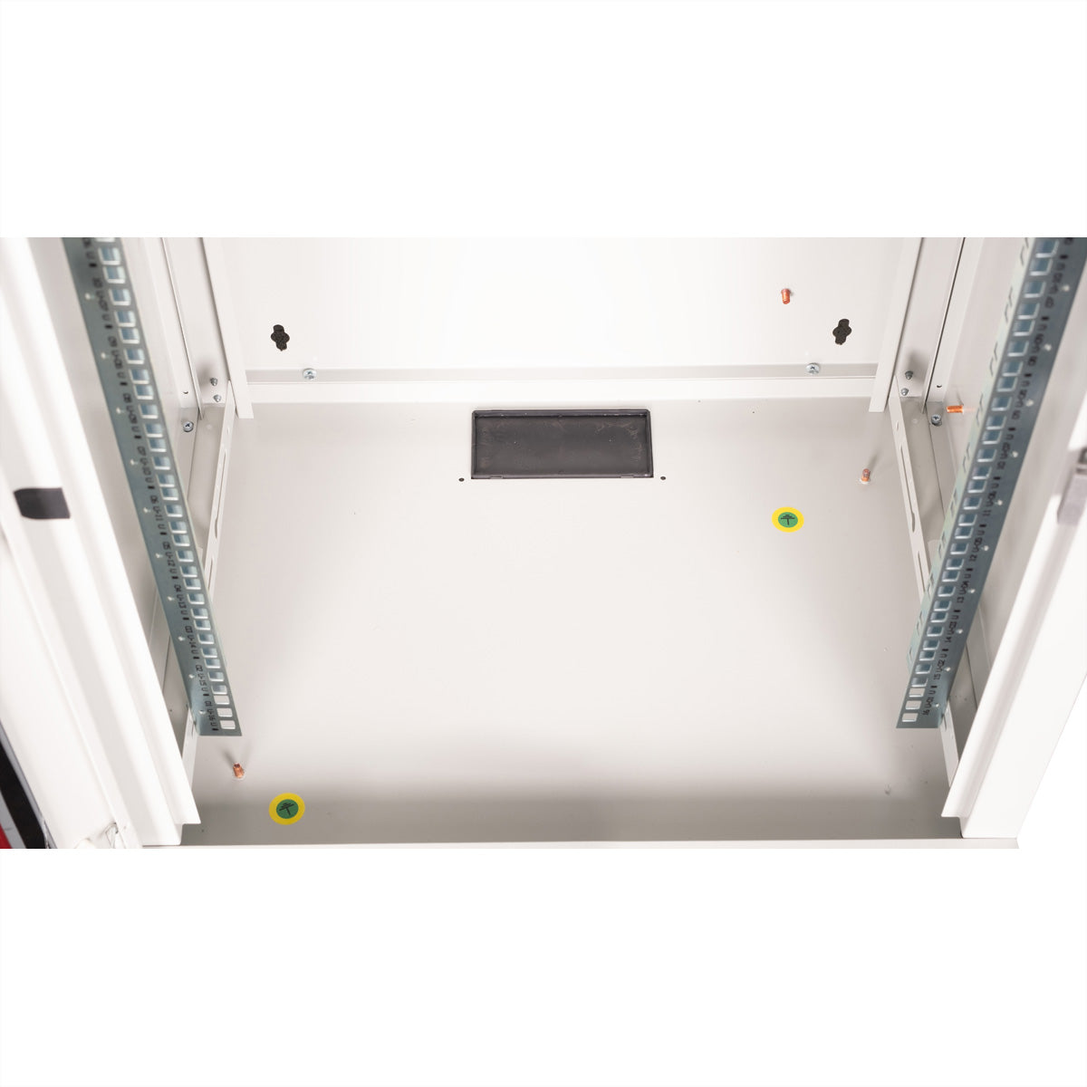 ROLINE Pro – 19" Wandverteiler 16U, IP20, abschliessbar, 600 × 450 × 818 mm, lichtgrau, Stahl