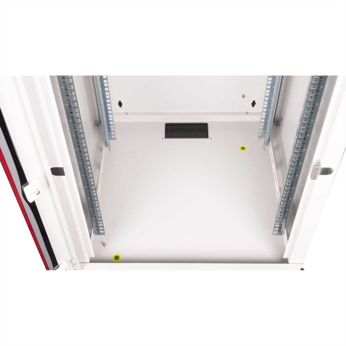 ROLINE Pro – 19" Wandverteiler 16U, IP20, abschliessbar, 600 × 600 × 818 mm, lichtgrau, Stahl