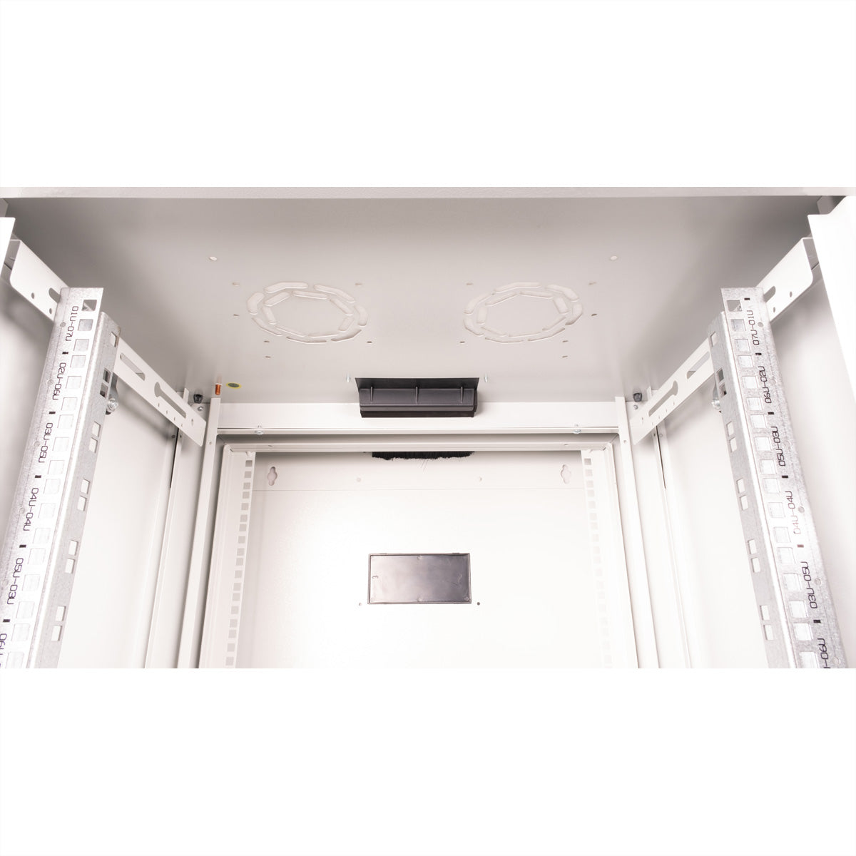 ROLINE Pro – 19" Wandverteiler 7U, IP20, abschliessbar, 600 × 600 × 418 mm, lichtgrau, Stahl