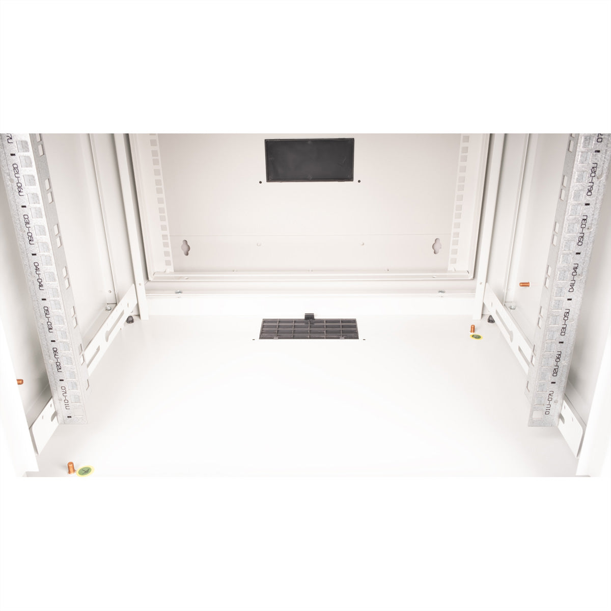 ROLINE Pro – 19" Wandverteiler 7U, IP20, abschliessbar, 600 × 600 × 418 mm, lichtgrau, Stahl