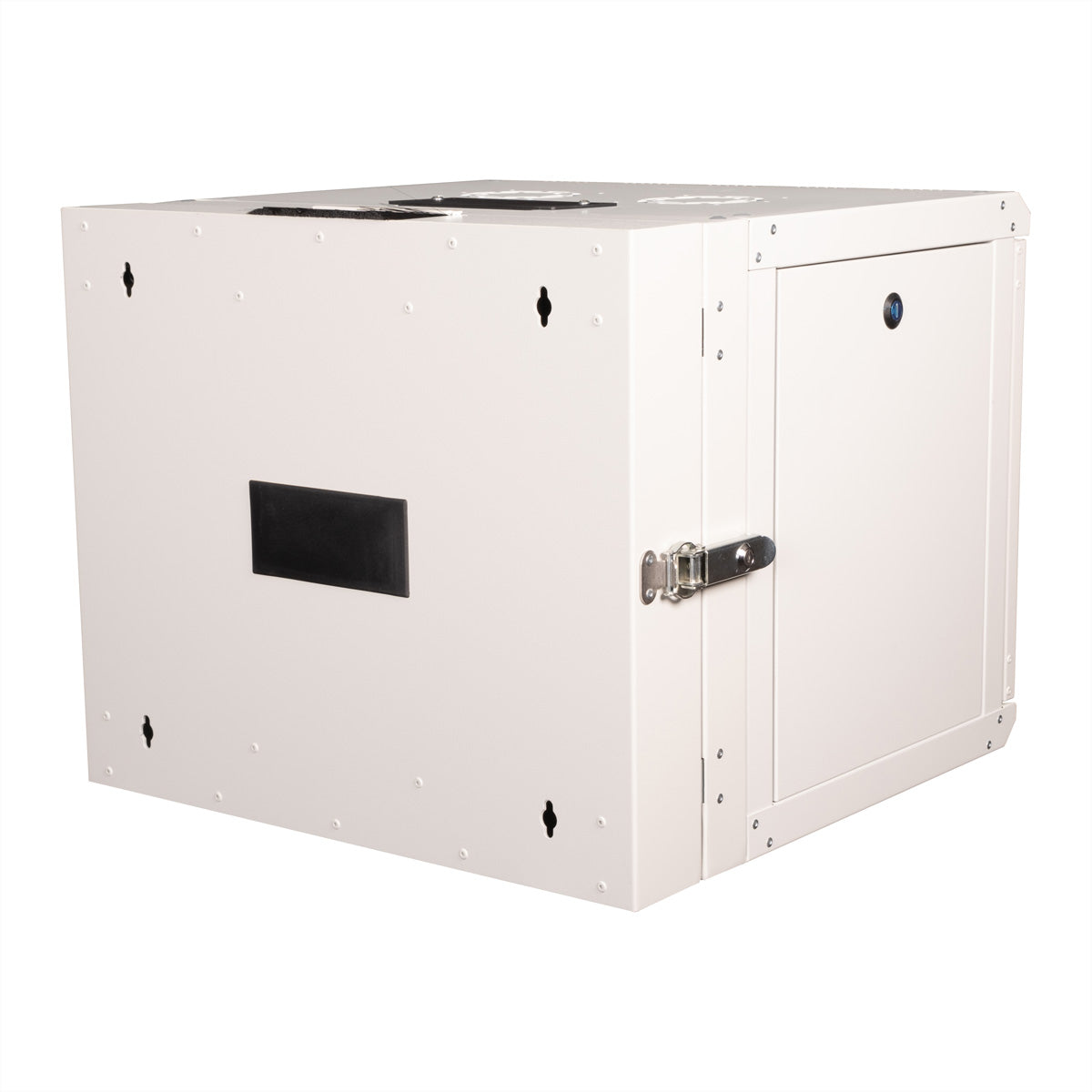 ROLINE Pro – 19" Wandverteiler 9U, IP20, abschliessbar, 600 × 600 × 505 mm, lichtgrau