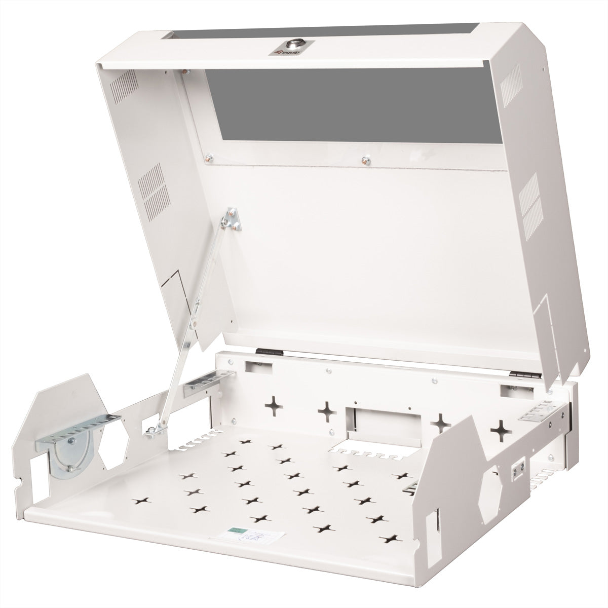 ROLINE Basic – 19" Wandverteiler 5U, IP20, abschliessbar, 500 × 475 × 475 mm, lichtgrau, Stahl