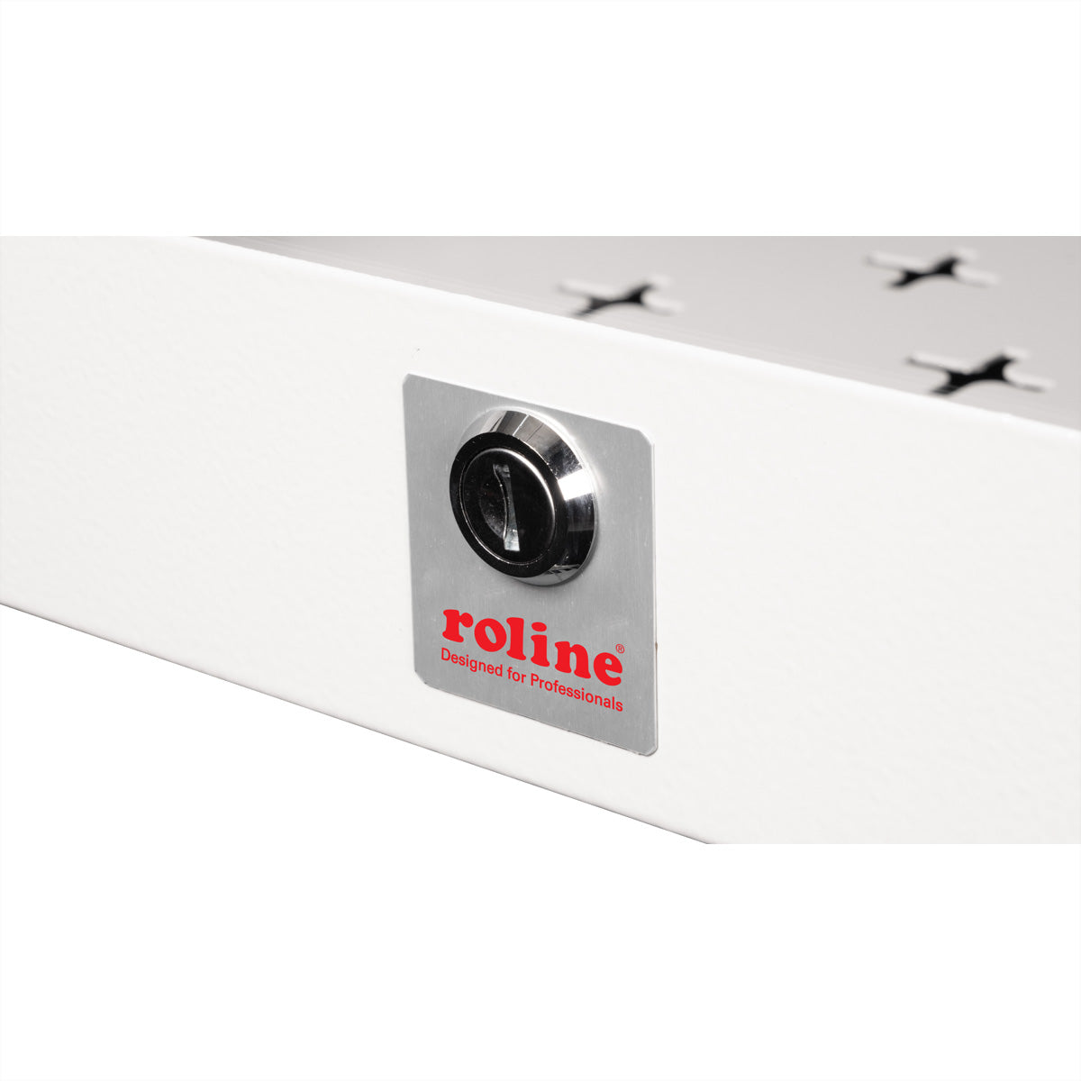 ROLINE Basic – 19" Wandverteiler 5U, IP20, abschliessbar, 500 × 475 × 475 mm, lichtgrau, Stahl
