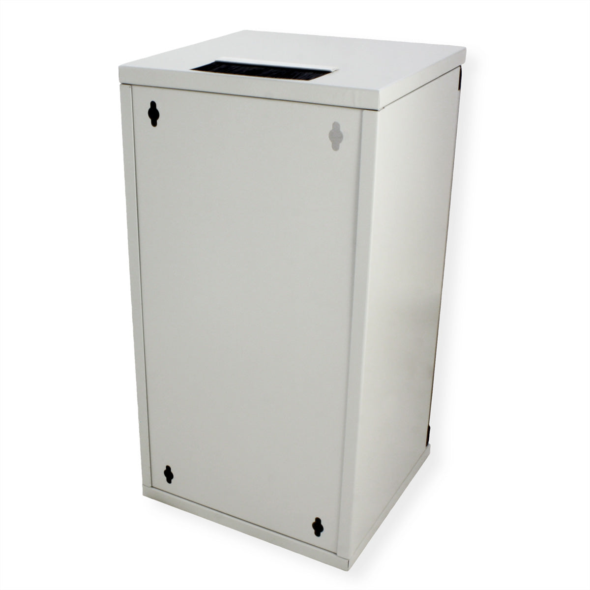 ROLINE 10" Wandverteiler 12U, IP20, 300 × 300 × 595 mm, Lichtgrau, Stahl