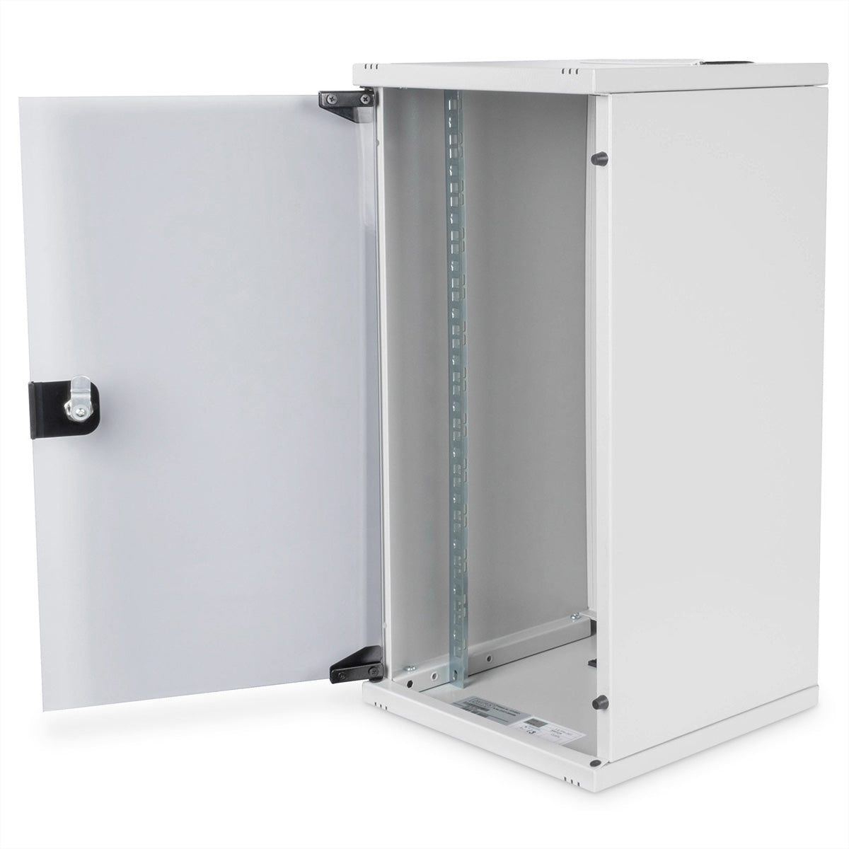 ROLINE 10" Wandverteiler 12U, IP20, 300 × 300 × 595 mm, Lichtgrau, Stahl