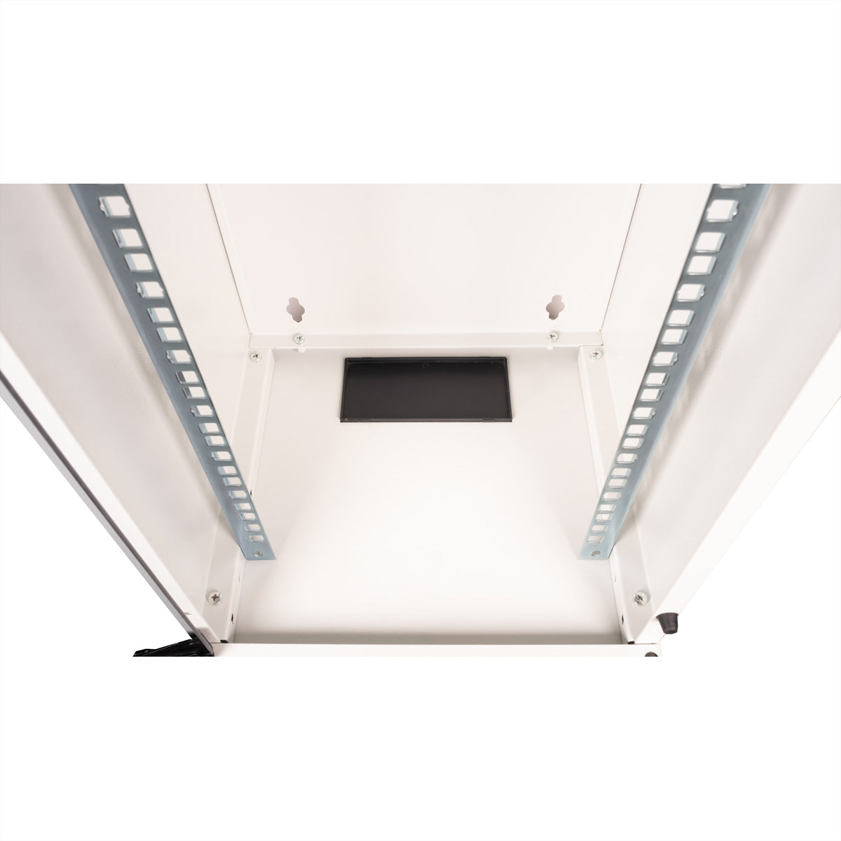 ROLINE 10" Wandverteiler 12U, IP20, 300 × 300 × 595 mm, Lichtgrau, Stahl