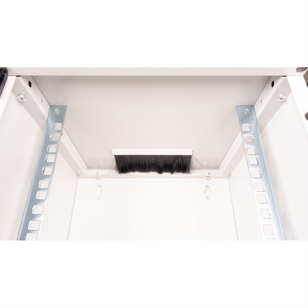 ROLINE 10" Wandverteiler 12U, IP20, 300 × 300 × 595 mm, Lichtgrau, Stahl
