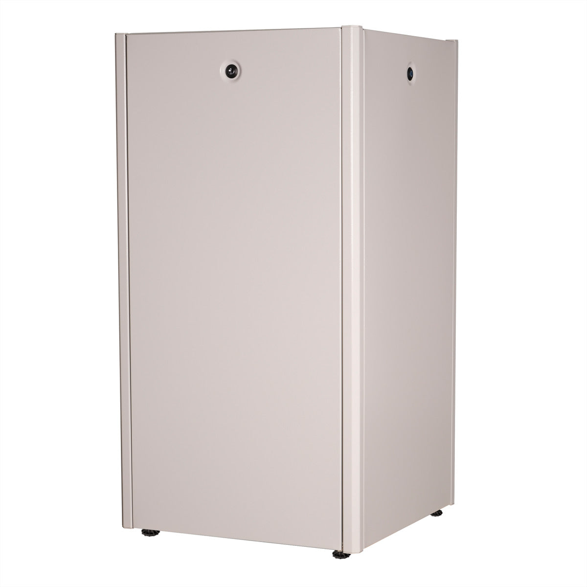 ROLINE Basic – 19" Netzwerkschrank 22U, IP20, abschliessbar, 600 × 600 × 1125 mm, lichtgrau, Stahl