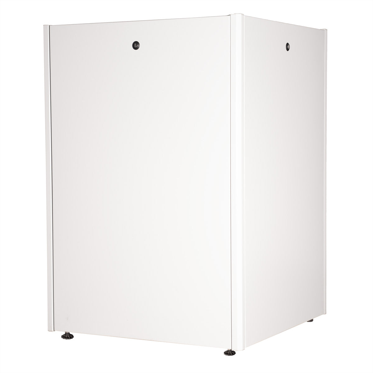 ROLINE Basic – 19" Netzwerkschrank 22U, IP20, abschliessbar, 800 × 800 × 1125 mm, lichtgrau, Stahl