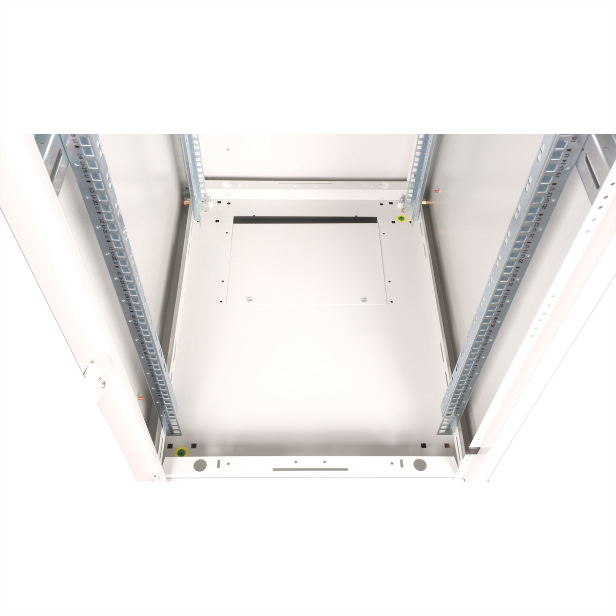 ROLINE Basic – 19" Netzwerkschrank 32U, IP20, abschliessbar, 600 × 800 × 1560 mm, lichtgrau, Stahl