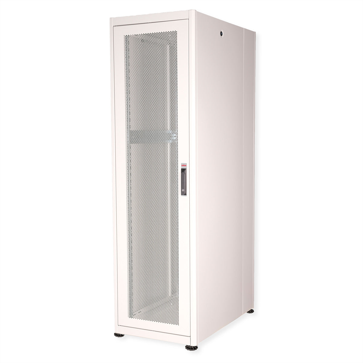 ROLINE Basic – 19" Netzwerkschrank 42U, IP20, abschliessbar, 600 × 1000 × 2010 mm, lichtgrau, Stahl