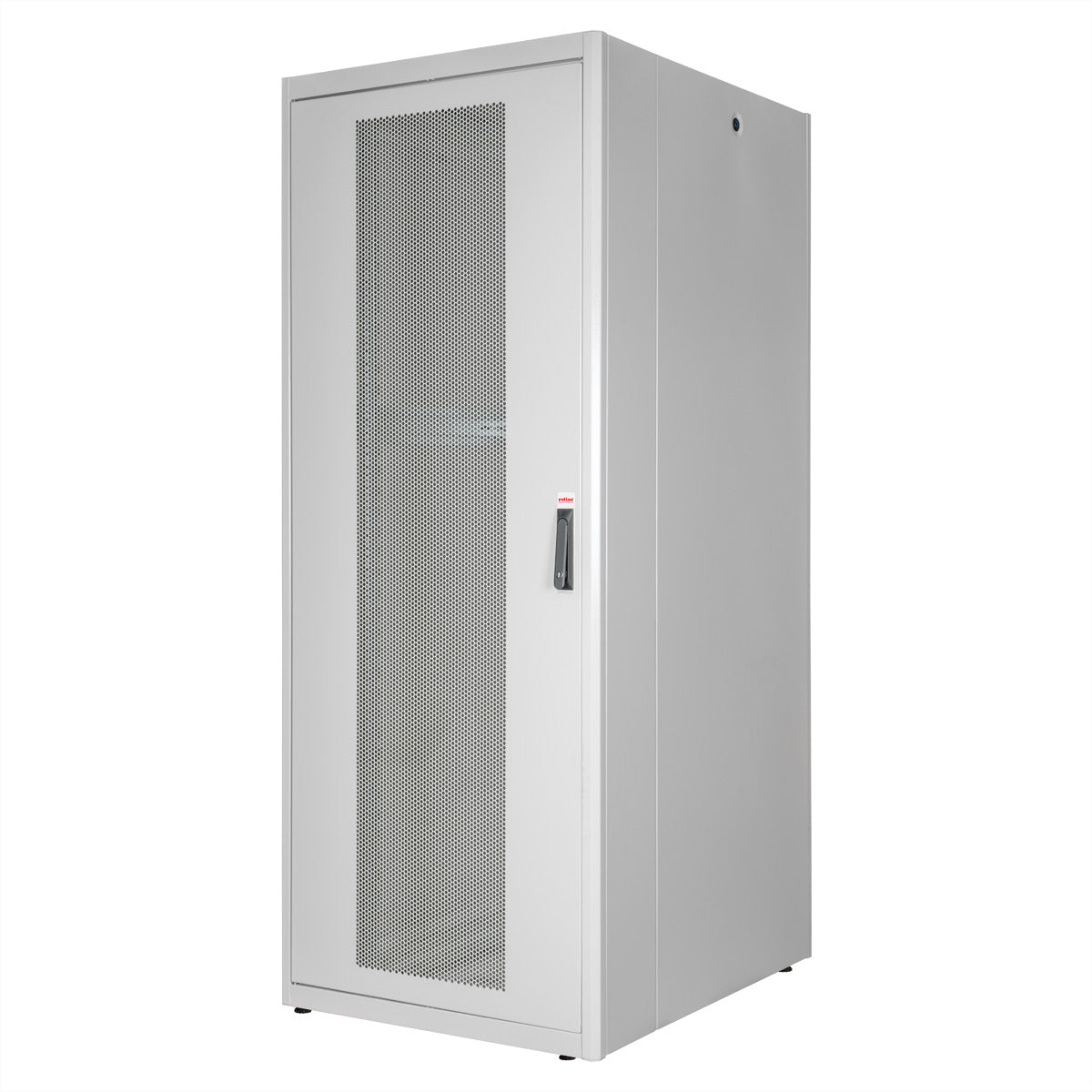 ROLINE Basic – 19" Netzwerkschrank 42U, IP20, abschliessbar, 800 × 1000 × 2010 mm, lichtgrau, Stahl
