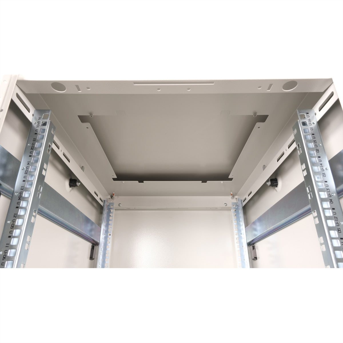 ROLINE Pro – 19" Netzwerkschrank 16U, IP20, abschliessbar, 600 × 800 × 898 mm, lichtgrau, Stahl