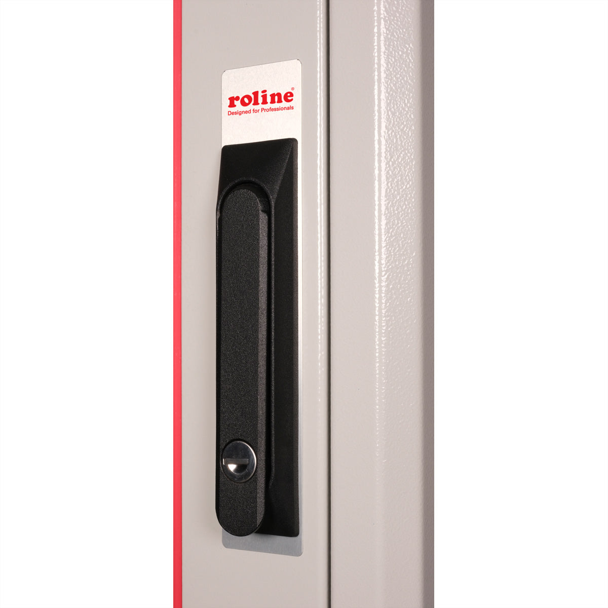 ROLINE Pro – 19" Netzwerkschrank 16U, IP20, abschliessbar, 600 × 800 × 898 mm, lichtgrau, Stahl