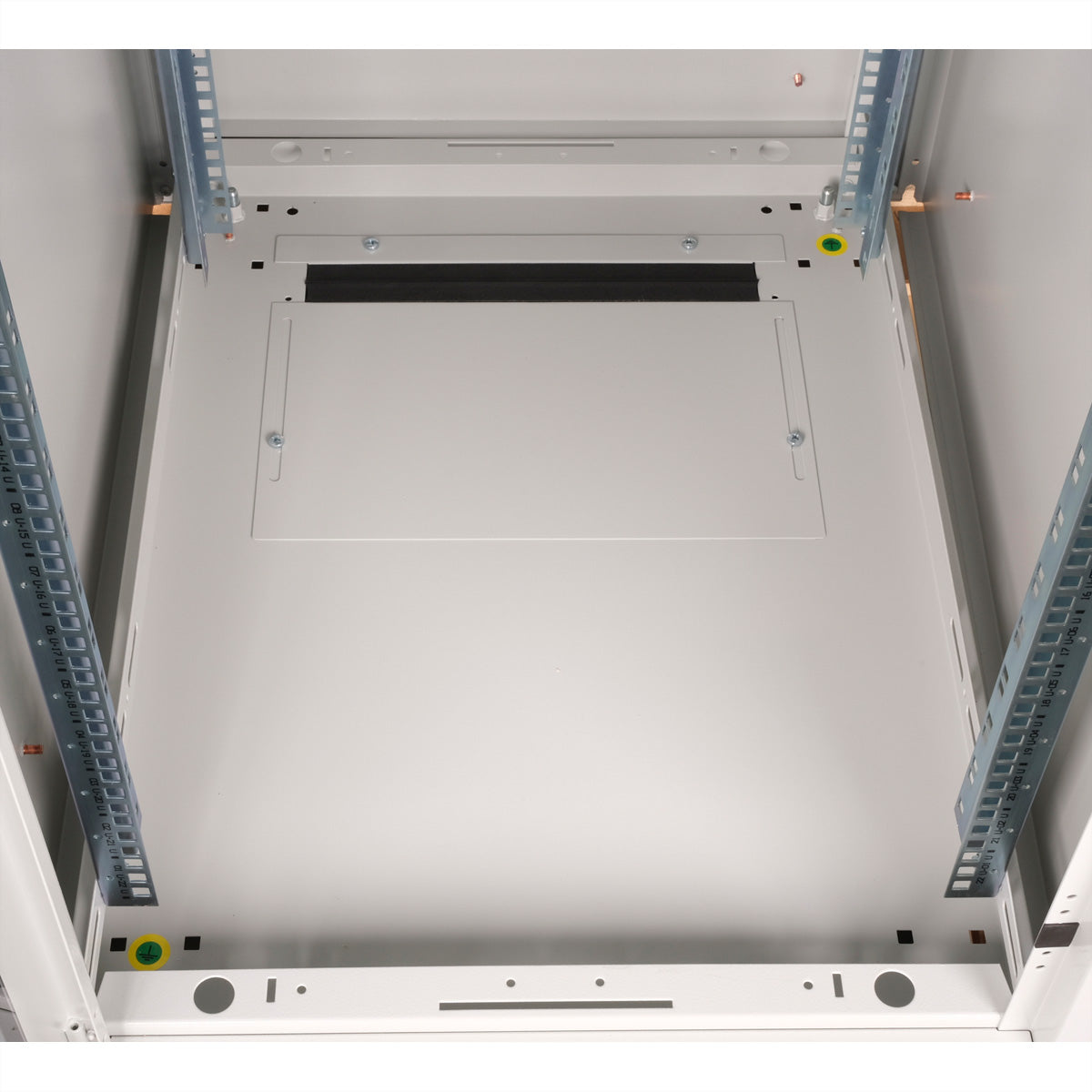 ROLINE Pro – 19" Netzwerkschrank 22U, IP20, abschliessbar, 600 × 800 × 1164 mm, lichtgrau, Stahl