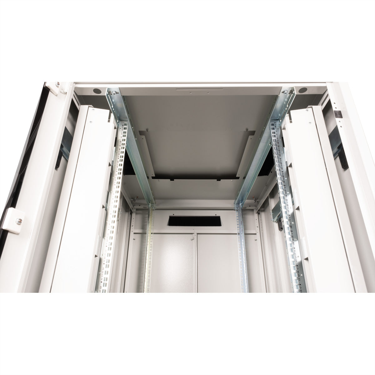 ROLINE Pro – 19" Netzwerkschrank 26U, IP20, abschliessbar, 800 × 1000 × 1342 mm, lichtgrau, Stahl