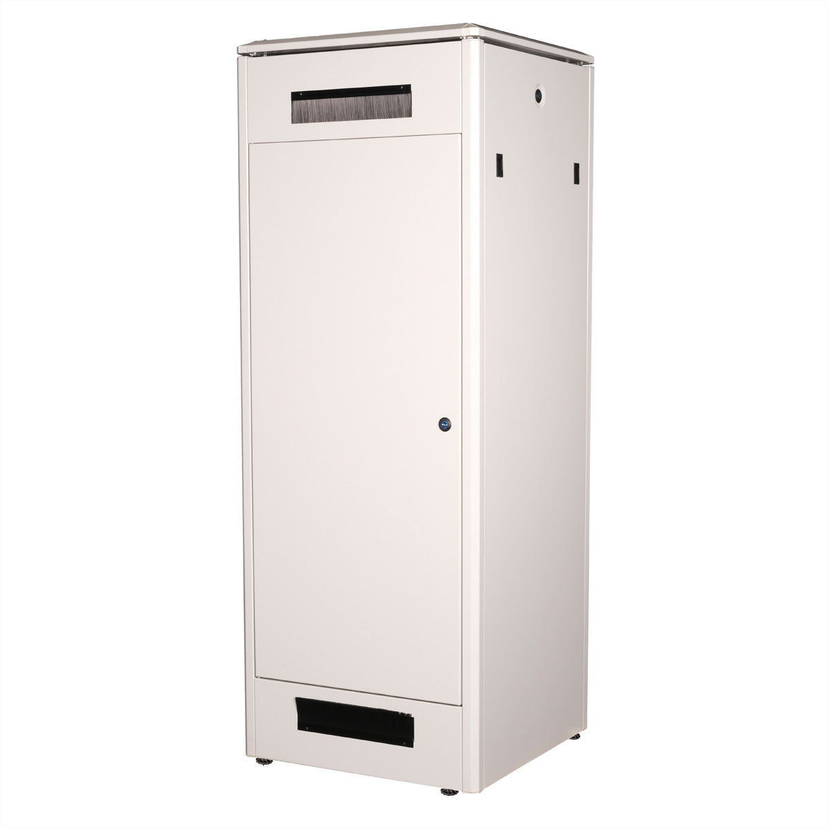 ROLINE Pro – 19" Netzwerkschrank 32U, IP20, abschliessbar, 600 × 600 × 1609 mm, lichtgrau, Stahl