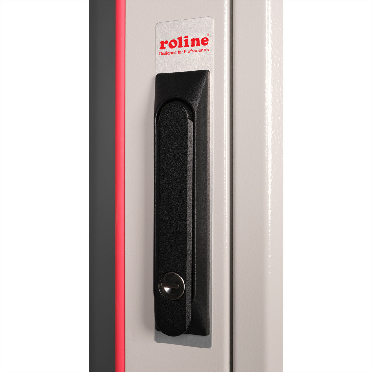 ROLINE Pro – 19" Netzwerkschrank 32U, IP20, abschliessbar, 600 × 600 × 1609 mm, lichtgrau, Stahl